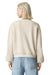 American Apparel RF494 Womens ReFlex Fleece Crewneck Sweatshirt Bone Model Back