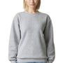 American Apparel Mens ReFlex Fleece Crewneck Sweatshirt - Heather Grey