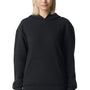 American Apparel Mens ReFlex Fleece Hooded Sweatshirt Hoodie w/ Pouch Pocket - Black