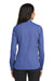 Red House RH470 Womens Nailhead Wrinkle Resistant Long Sleeve Button Down Shirt Mediterranean Blue Model Back