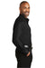 Red House RH60 Mens Wrinkle Resistant Long Sleeve Button Down Shirt w/ Pocket Black Model Side