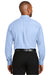 Red House RH60 Mens Wrinkle Resistant Long Sleeve Button Down Shirt w/ Pocket Light Blue Model Back