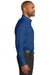 Red House RH78 Mens Wrinkle Resistant Long Sleeve Button Down Shirt w/ Pocket Blue Horizon Model Side