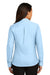 Red House RH79 Womens Wrinkle Resistant Long Sleeve Button Down Shirt Heritage Blue Model Back
