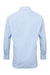 Artisan Collection RP220 Mens Microcheck Gingham Long Sleeve Button Down Shirt Light Blue/White Model Flat Back