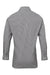 Artisan Collection RP220 Mens Microcheck Gingham Long Sleeve Button Down Shirt Black/White Model Flat Back