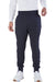 Champion RW25 Mens Reverse Weave Fleece Jogger Sweatpants w/ Pockets Navy Blue Model Front