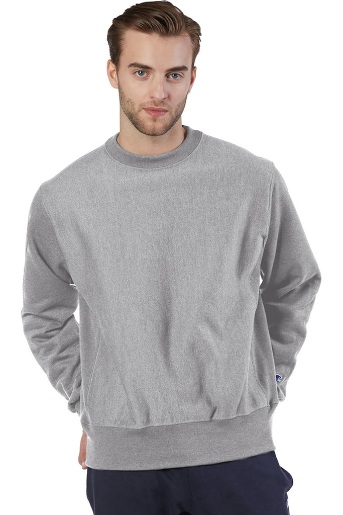 Champion S149/S1049 Mens Oxford Grey Shrink Resistant Crewneck