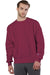 Champion S149/S1049 Mens Shrink Resistant Crewneck Sweatshirt Cardinal Red Model Front
