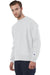 Champion S149/S1049 Mens Shrink Resistant Crewneck Sweatshirt Silver Grey Model 3q