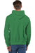 Champion S101/S1051 Mens Shrink Resistant Hooded Sweatshirt Hoodie w/ Pouch Pocket Kelly Green Model Back