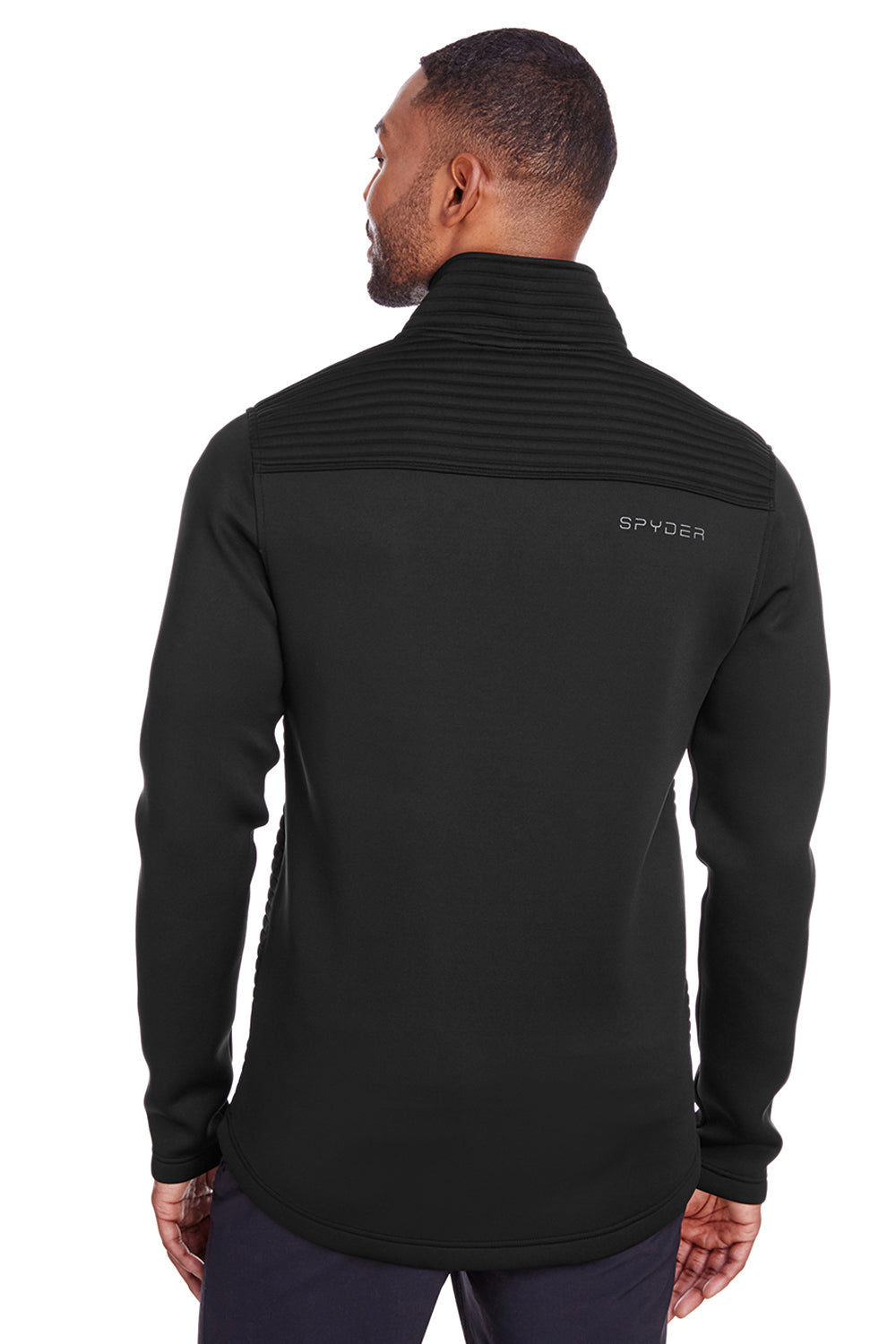 Spyder S16539 Mens Venom Full Zip Jacket Black Model Back