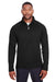Spyder S16561 Mens Constant 1/4 Zip Sweater Black Model Front