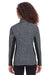 Spyder S16562 Womens Constant 1/4 Zip Sweater Heather Black Model Back