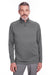 Spyder S16797 Mens Freestyle 1/4 Zip Sweatshirt Polar Grey Model Front