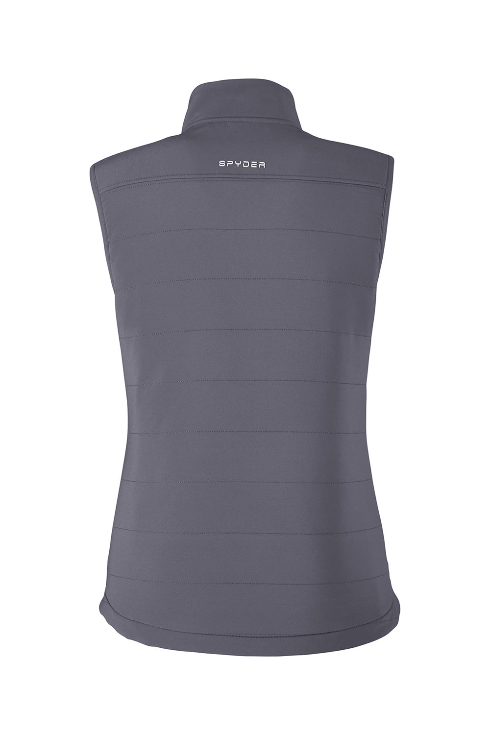 Spyder S17029 Womens Transit Full Zip Vest Polar Grey Flat Back