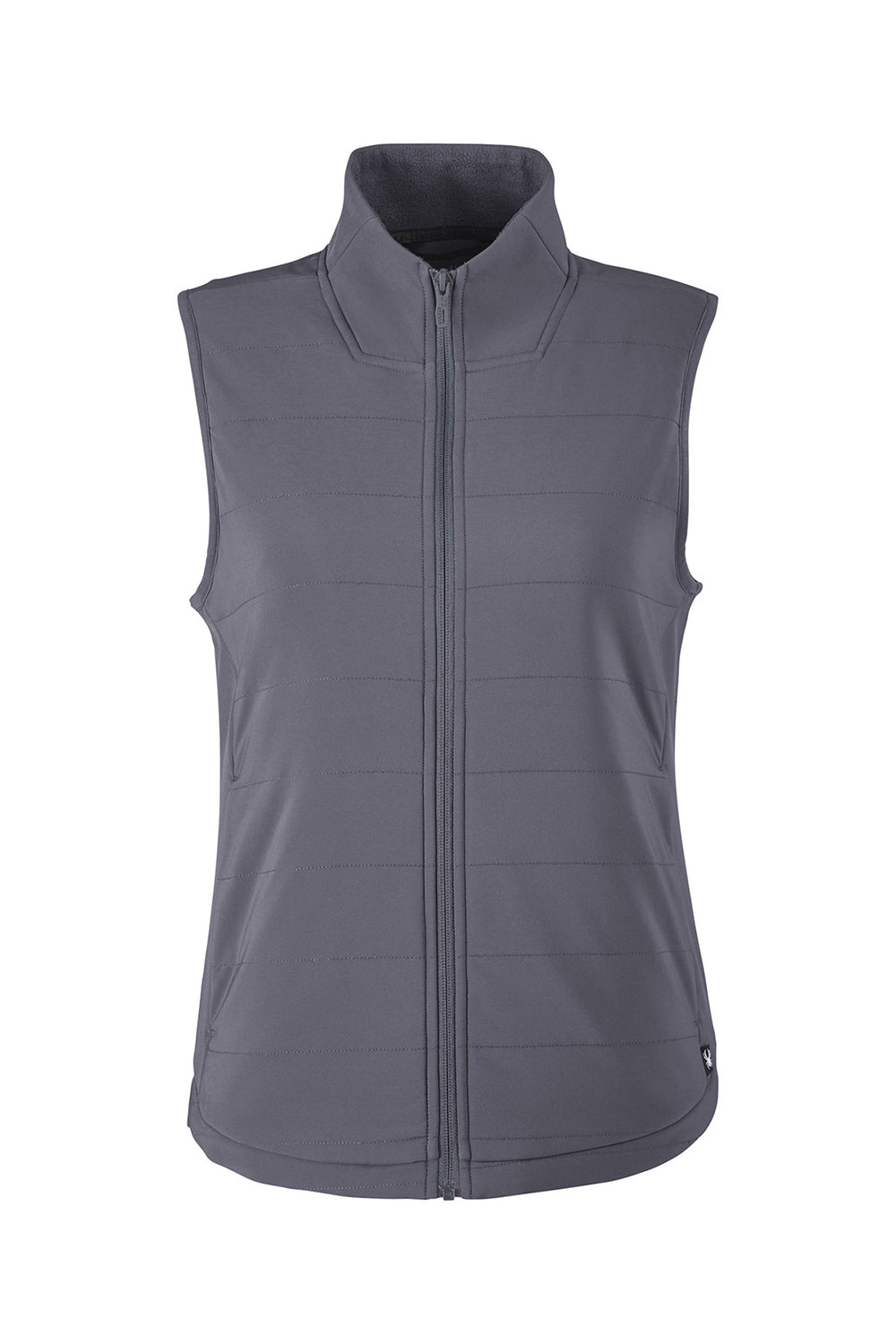 Spyder S17029 Womens Transit Full Zip Vest Polar Grey Flat Front