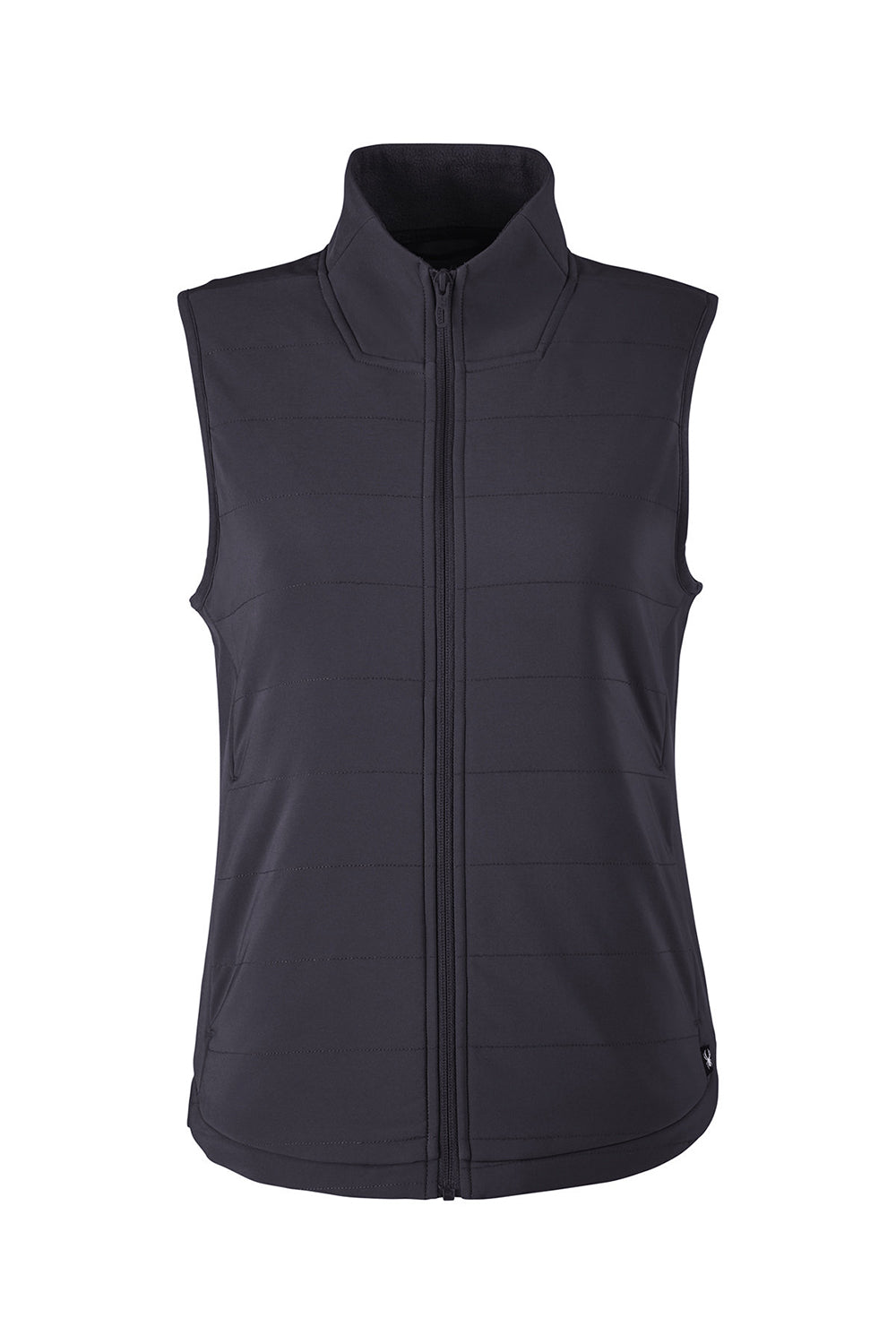 Spyder S17029 Womens Transit Full Zip Vest Black Flat Front