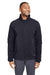 Spyder S17302 Mens Transit Full Zip Jacket Black Model Front