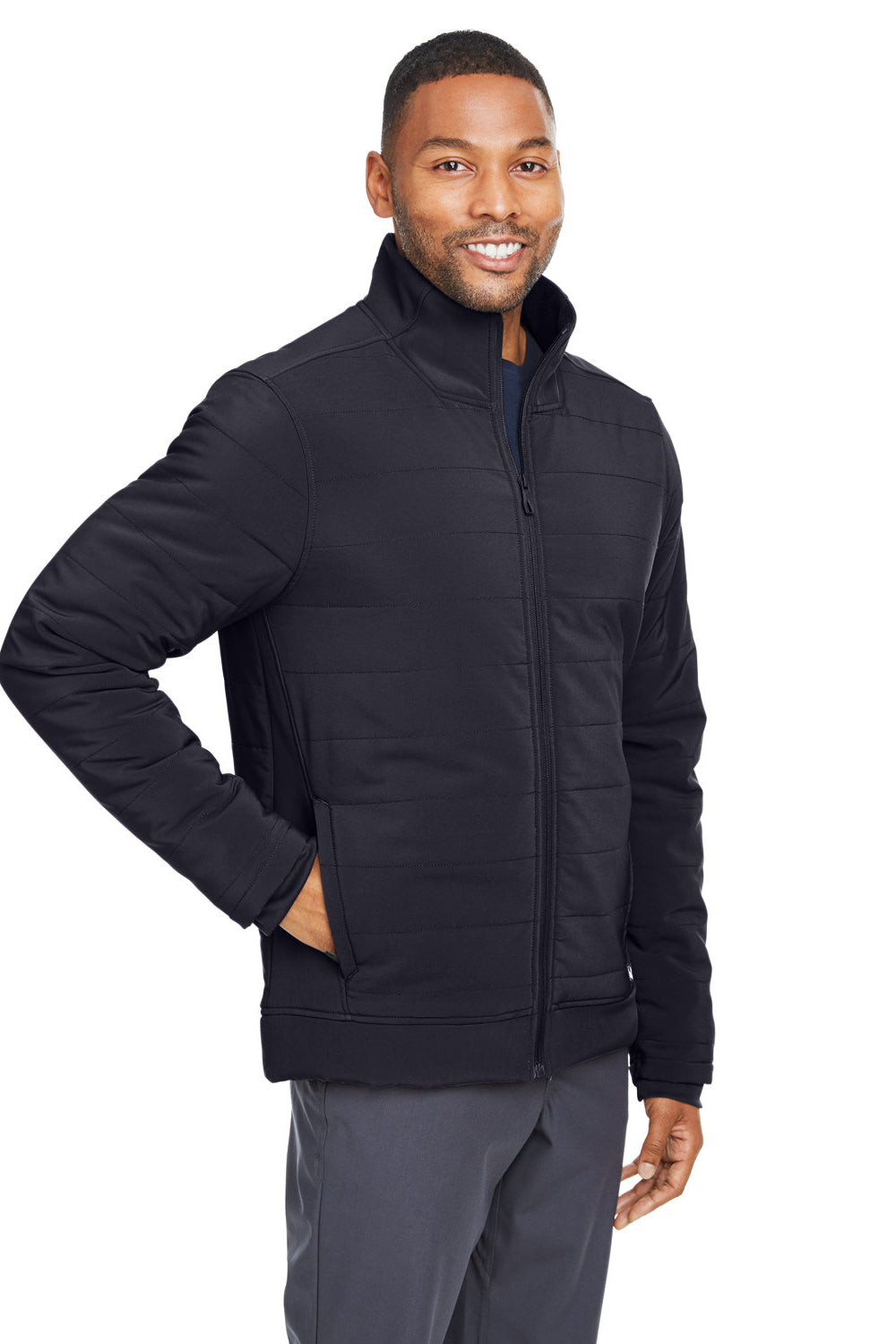 Spyder S17302 Mens Transit Full Zip Jacket Black Model 3q