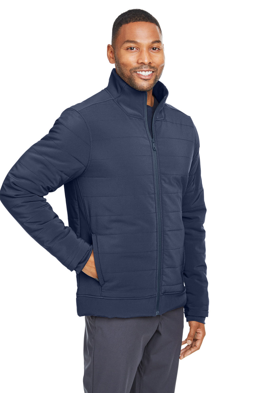 Spyder S17302 Mens Transit Full Zip Jacket Frontier Blue Model 3q