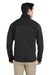 Spyder S17740 Mens Passage Full Zip Sweater Jacket Black Powder/Black Model Back