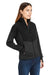 Spyder S17741 Womens Passage Full Zip Sweater Jacket Black Powder/Black Model 3q