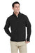 Spyder S17742 Mens Touring Full Zip Jacket Black Model Front