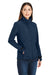 Spyder S17743 Womens Touring Full Zip Jacket Frontier Blue Model 3q