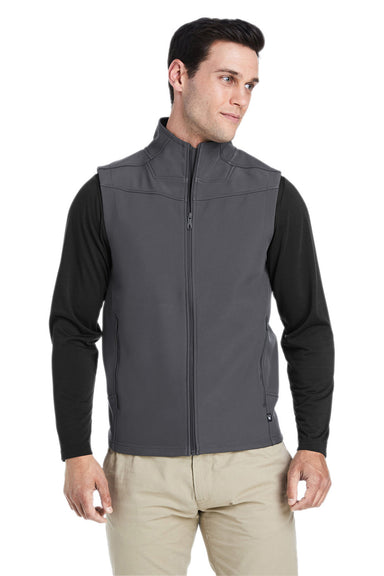 Spyder S17749 Mens Touring Full Zip Vest Polar Grey Model Front