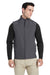Spyder S17749 Mens Touring Full Zip Vest Polar Grey Model Front