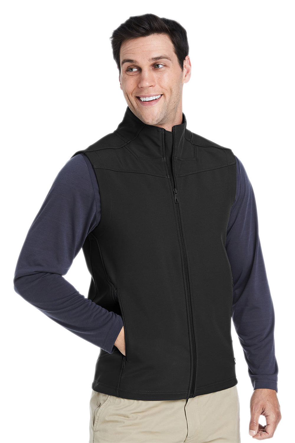 Spyder S17749 Mens Touring Full Zip Vest Black Model 3q