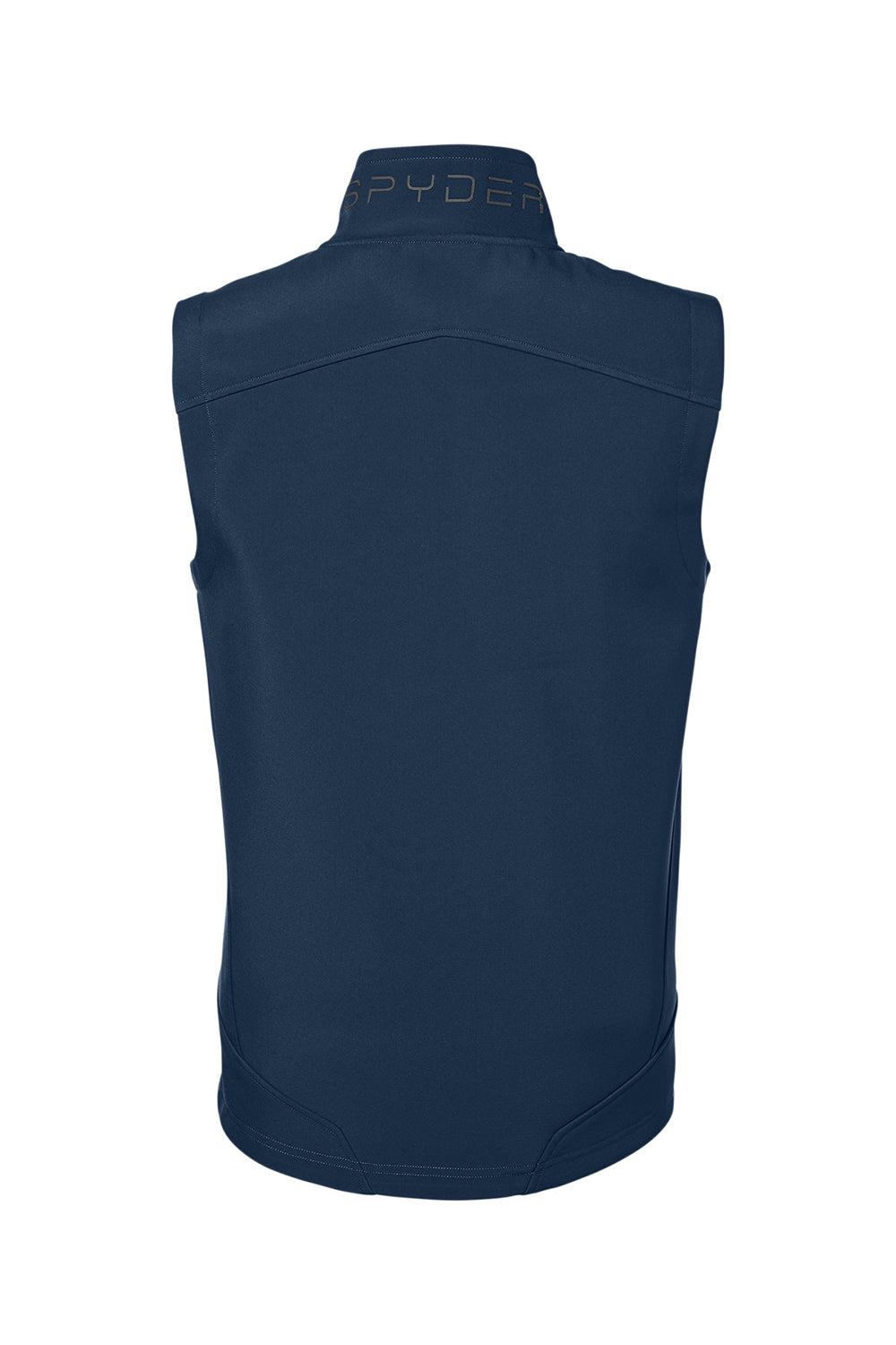 Spyder S17749 Mens Touring Full Zip Vest Frontier Blue Flat Back