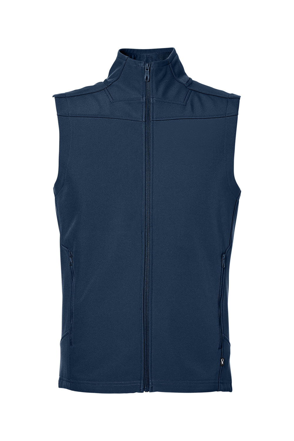 Spyder S17749 Mens Touring Full Zip Vest Frontier Blue Flat Front