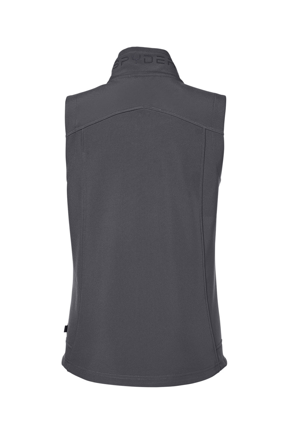 Spyder S17907 Womens Touring Full Zip Vest Polar Grey Flat Back