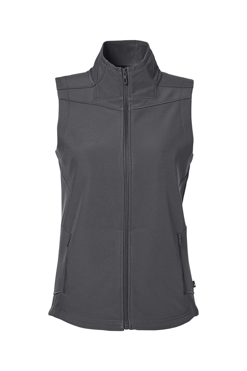 Spyder S17907 Womens Touring Full Zip Vest Polar Grey Flat Front