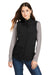 Spyder S17907 Womens Touring Full Zip Vest Black Model Front