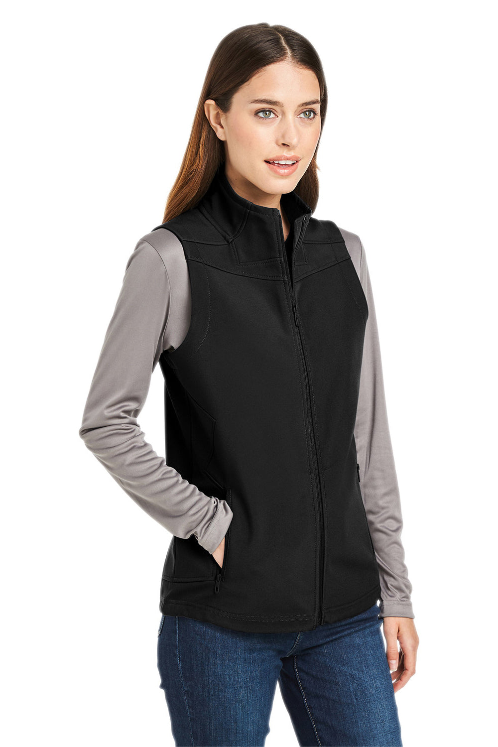 Spyder S17907 Womens Touring Full Zip Vest Black Model 3q