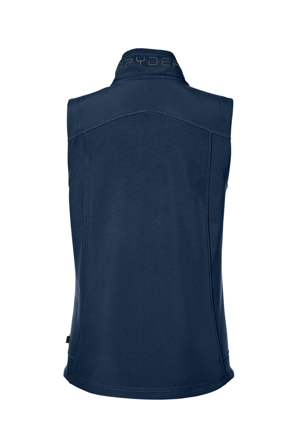 Spyder S17907 Womens Touring Full Zip Vest Frontier Blue Flat Back