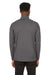 Spyder S17916 Mens Spyre UPF 40+ 1/4 Zip Sweatshirt Black Frost Model Back