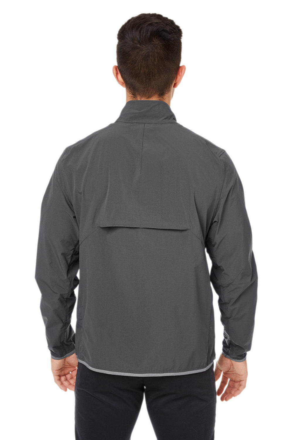 Spyder S17918 Mens Glydelite Full Zip Jacket Polar Grey Model Back