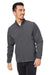 Spyder S17918 Mens Glydelite Full Zip Jacket Polar Grey Model 3q