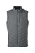 Spyder S17929 Mens Challenger Full Zip Vest Polar Grey Flat Front