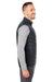 Spyder S17929 Mens Challenger Full Zip Vest Black Model Side