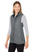 Spyder S17930 Womens Challenger Full Zip Vest Polar Grey Model 3q