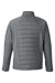 Spyder S17931 Mens Challenger Full Zip Jacket Polar Grey Flat Back