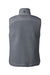 Spyder S17965 Mens Venture Sherpa Full Zip Vest Polar Grey Flat Back