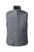 Spyder S17965 Mens Venture Sherpa Full Zip Vest Polar Grey Flat Front