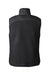 Spyder S17965 Mens Venture Sherpa Full Zip Vest Black Flat Back