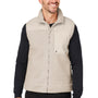 Spyder Mens Venture Sherpa Full Zip Vest - Natural